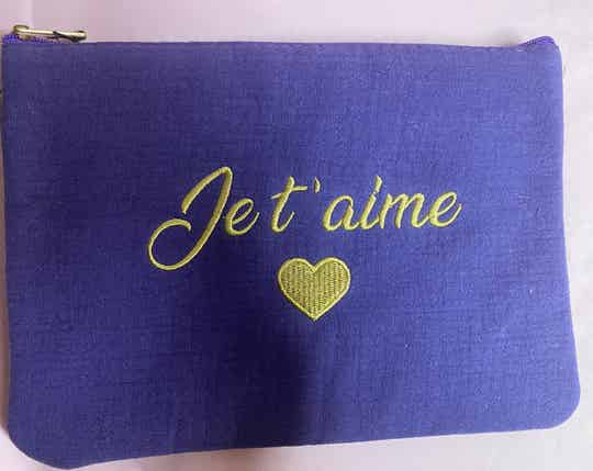 Make-up Tas Je T Aime  Katoen