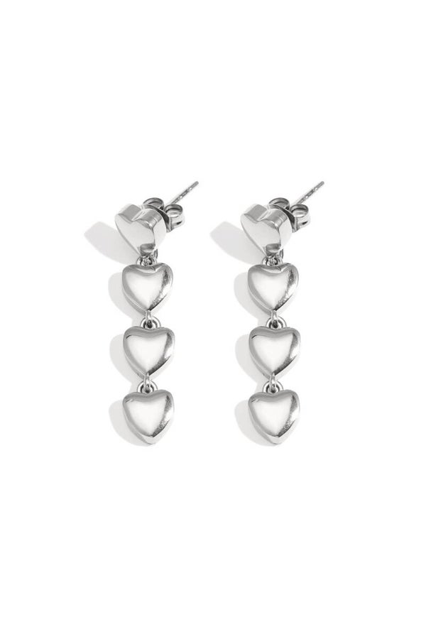 Lovely heart oorbellen