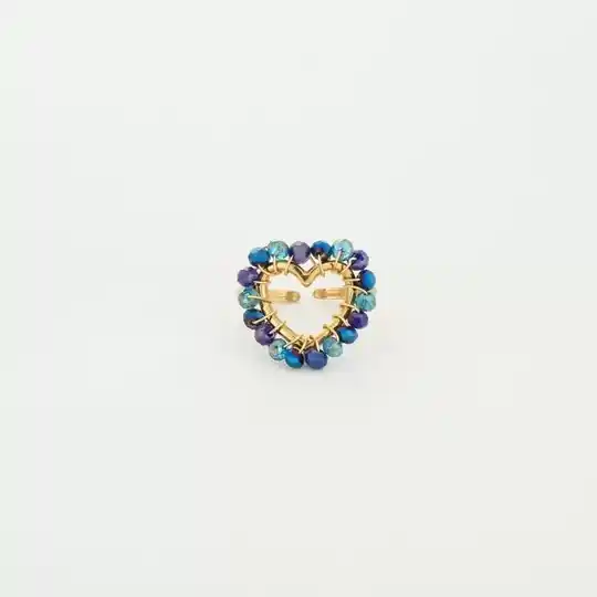 Lovely ring blue