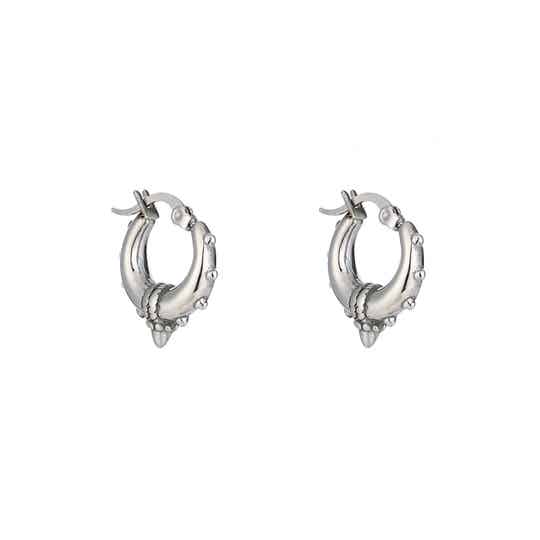 Oorbellen Vegas Hoops Zilver