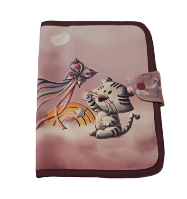 Protège carnet chat