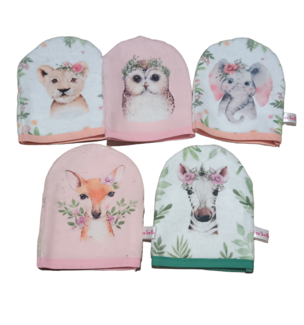 Gants enfant animaux sauvages