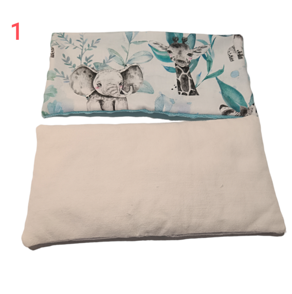 Bouillotte au graines de lin, cliquer pour choisir votre modèles.