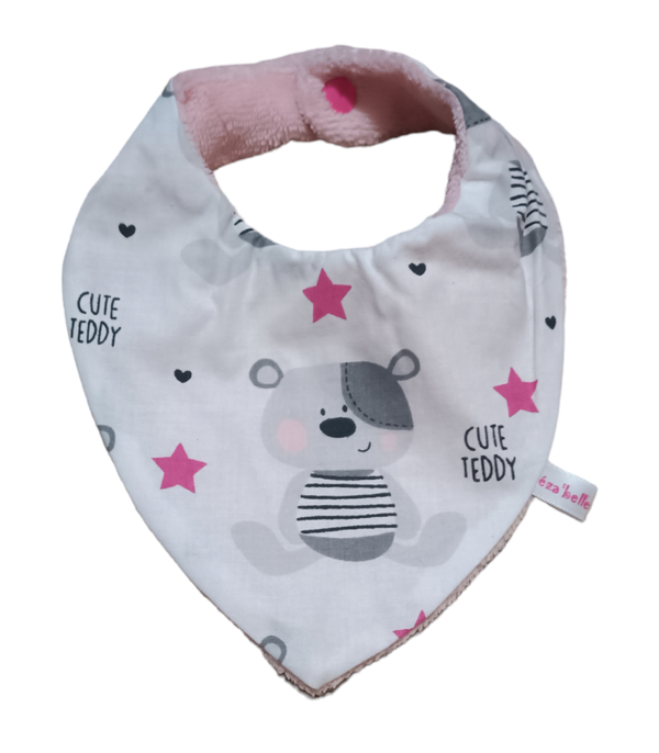 Bavoir bandana ourson