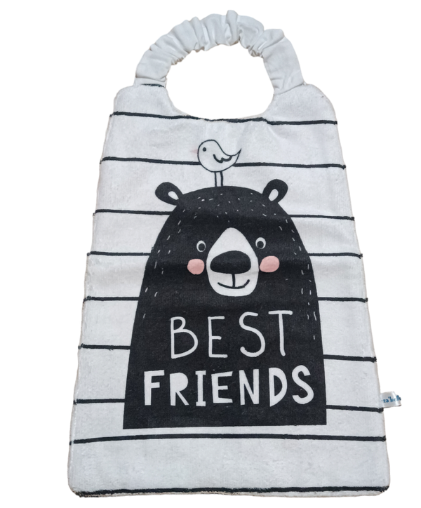 Serviette élastique ours