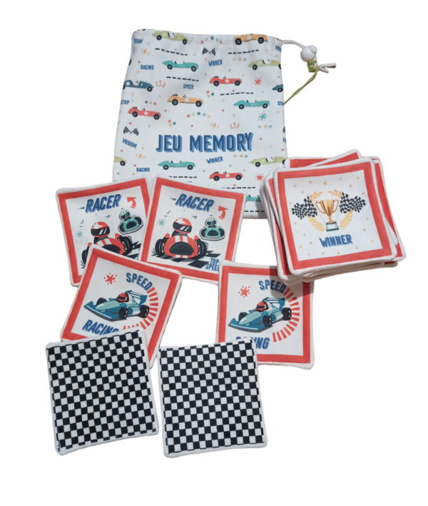 Jeux memory voiture