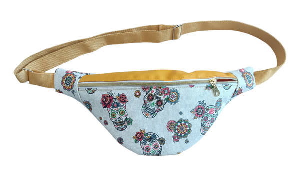 Sac banane tête de mort