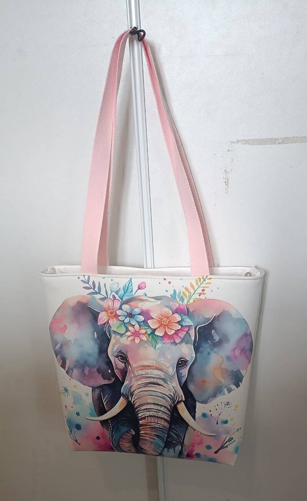 Grand sac a mains éléphant