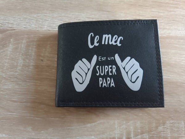Porte feuille papa