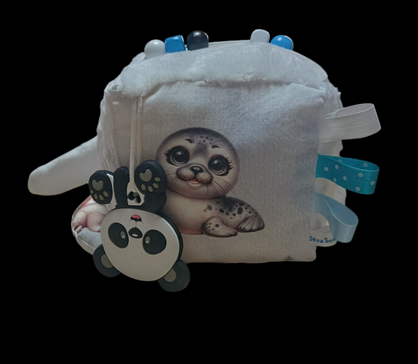 Cube sensorielle animaux polaire