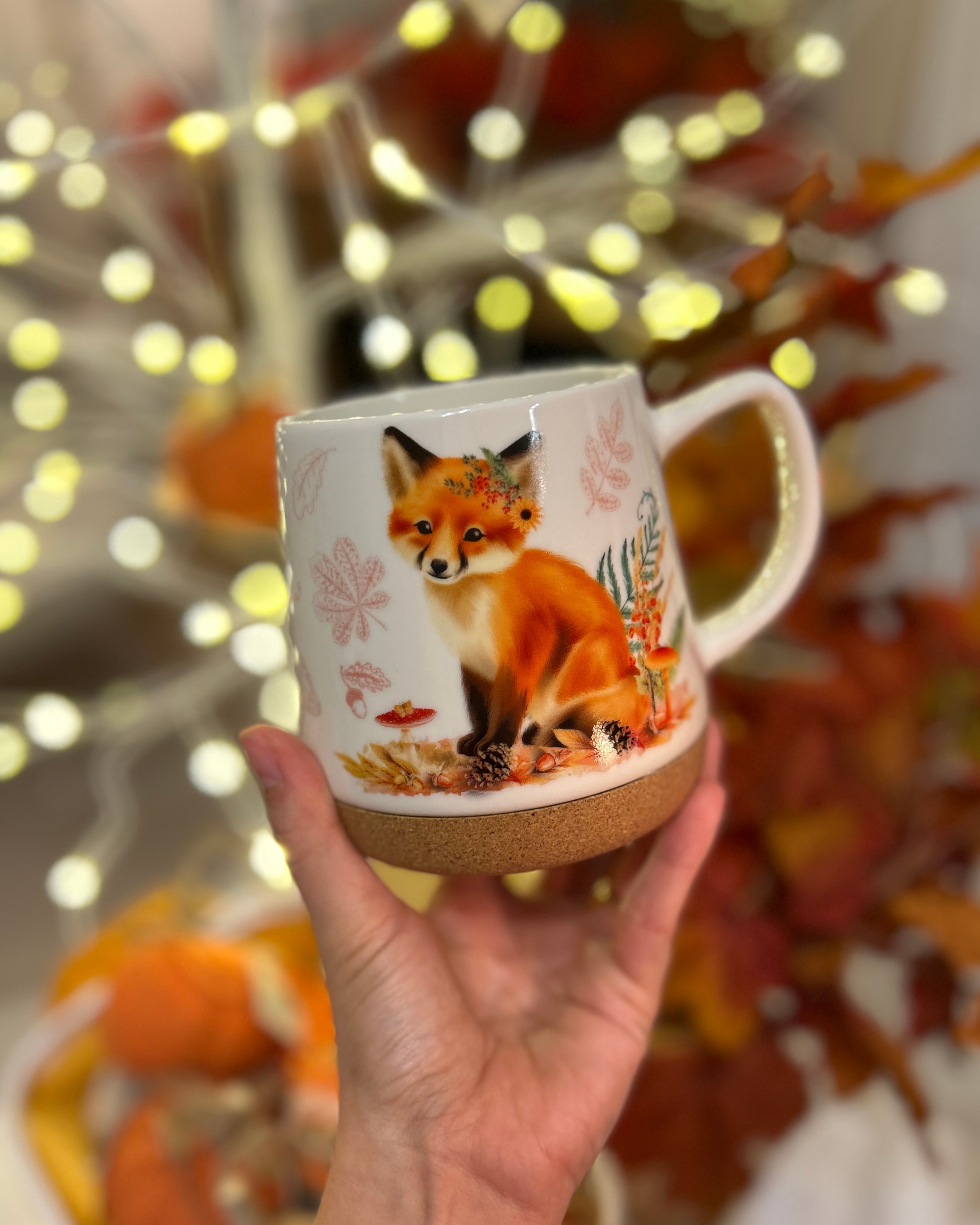 Tazze Autunnali con Tappo in Sughero – Magia, Calore e Dolcezza in Ogni Sorso