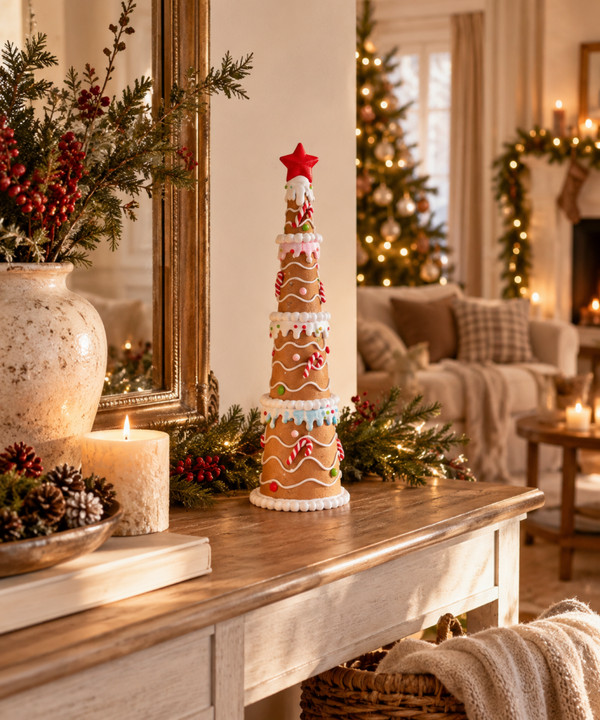 Albero di Natale Pan di Zenzero Decorativo