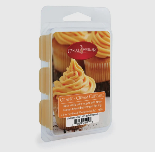 🍊 Cera Profumata “Orange Cream Cupcake” – 70 g – Candle Warmers® Classic Collection