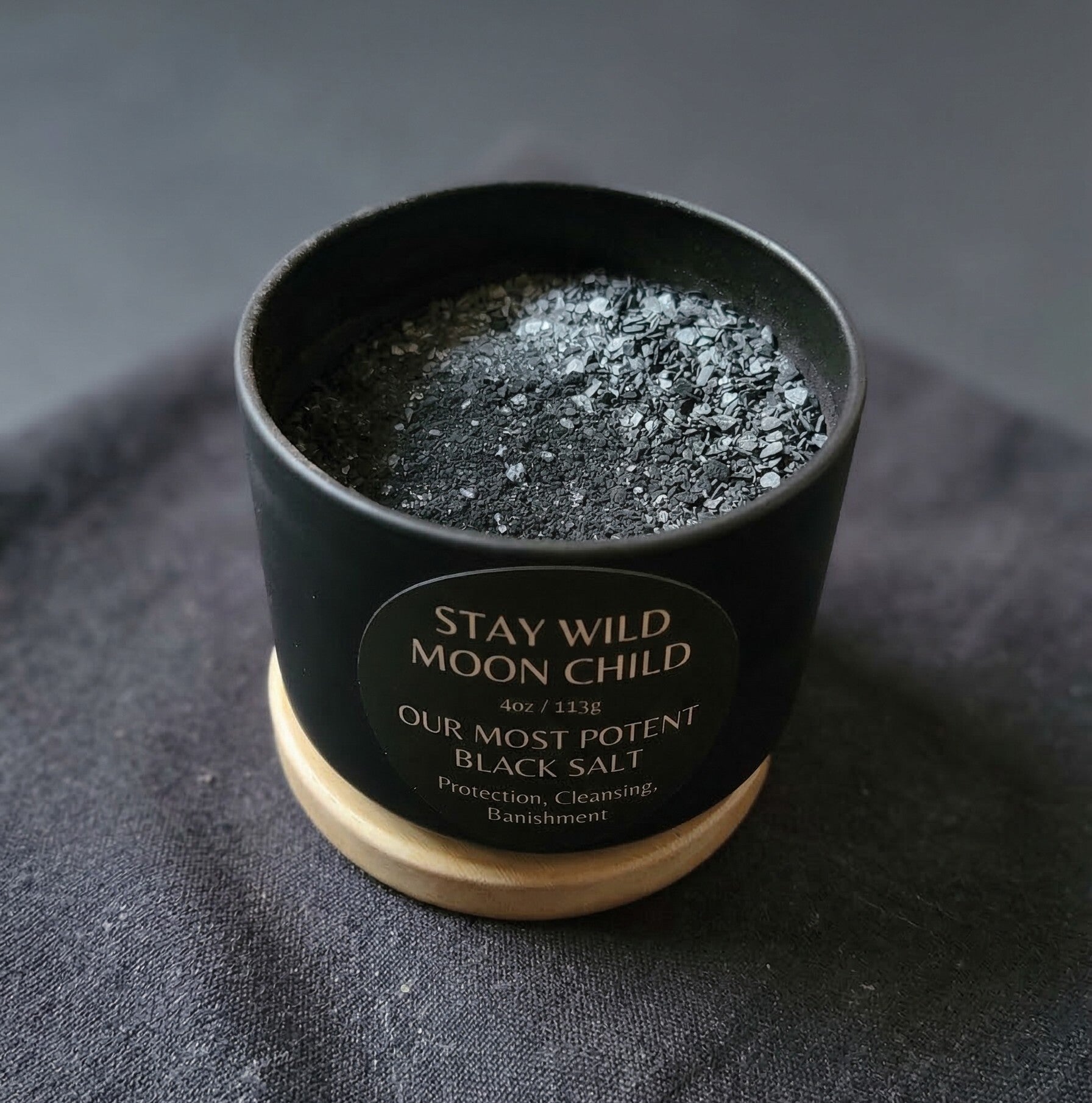 🛡️ Black Salt: Grounded Protection and Banishment