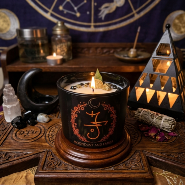 The Sovereign Hearth | Ritual Anchor Candle