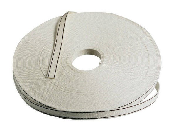 Rolluik lint 22 mm wit