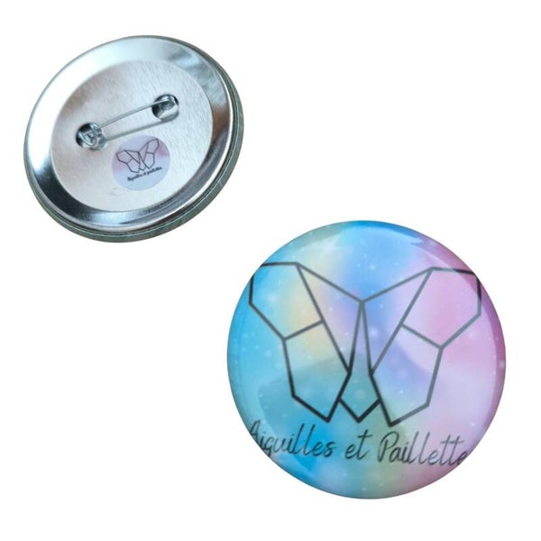Badge metal rond 58 mm