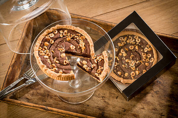 Glutenvrije brownie taart (let op houdbaar tot 17-12-23)