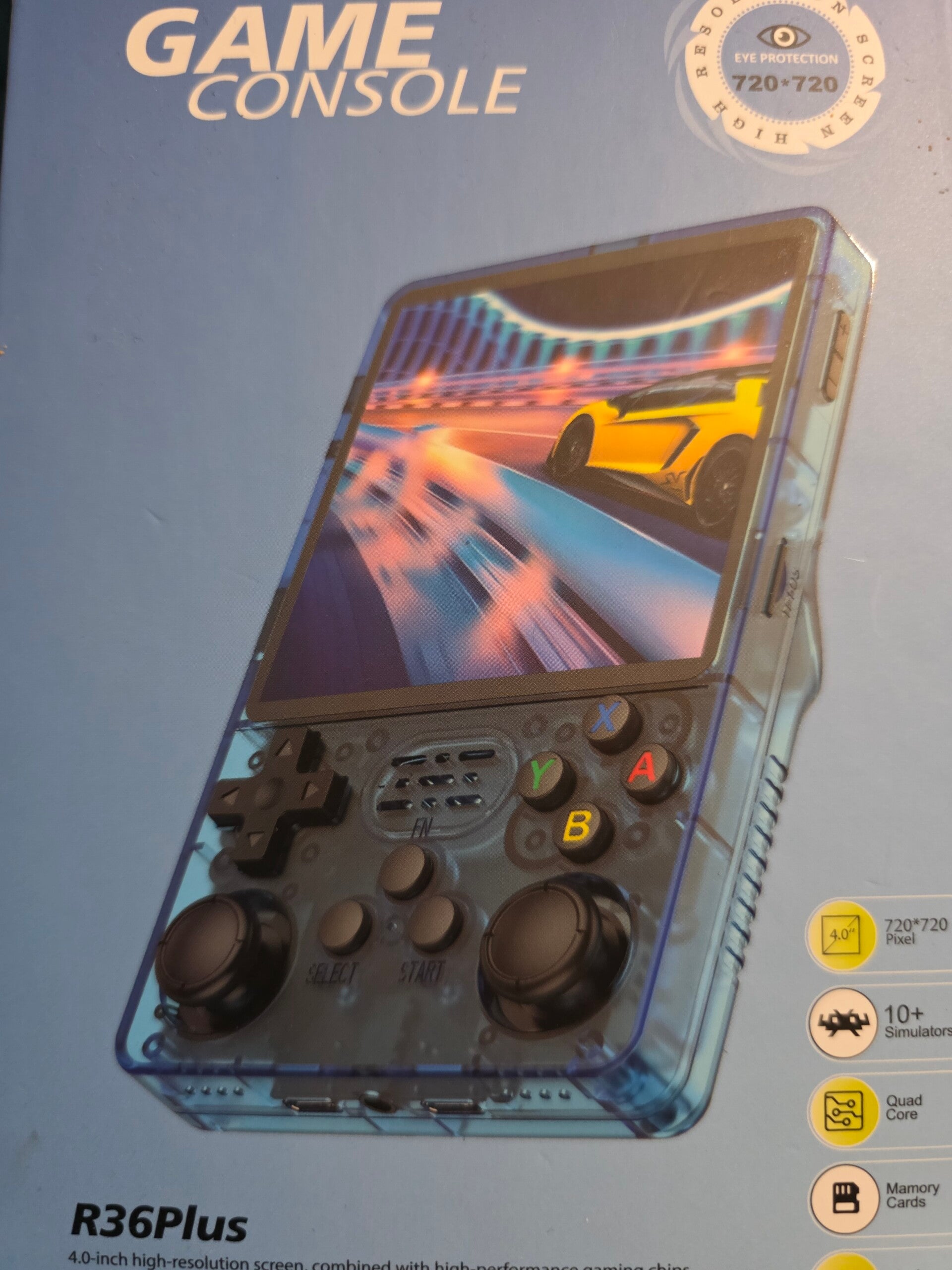 Game Console (Couleur Noire)