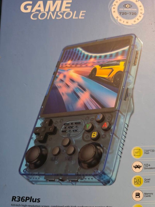 Game Console (Couleur Noire)