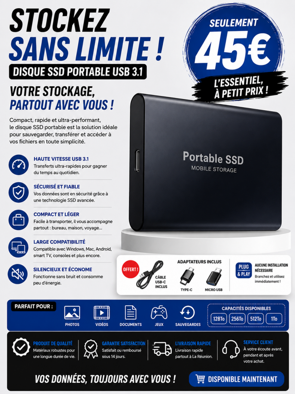 Disque Dur (SSD)