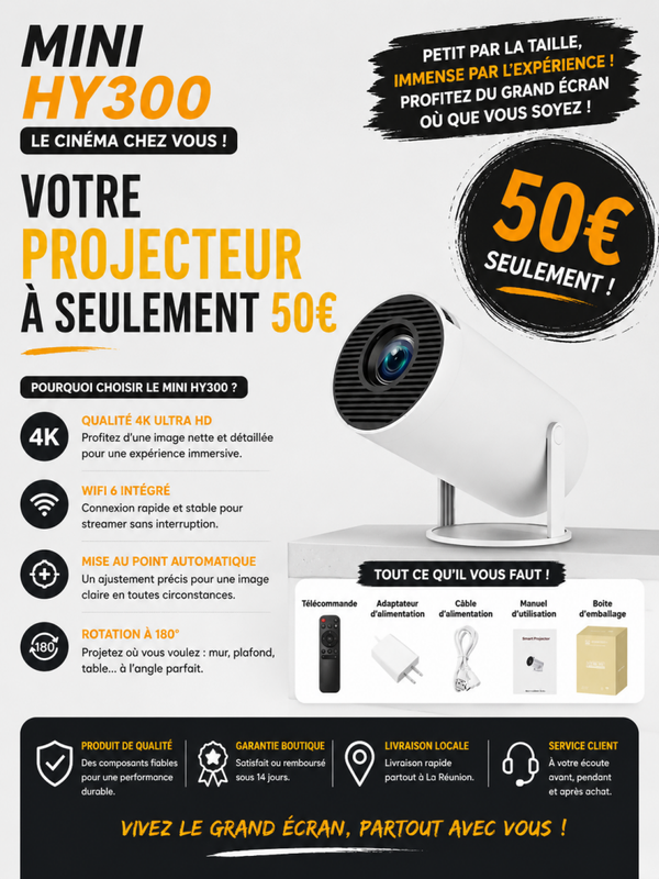 Vidéos projecteur 4K