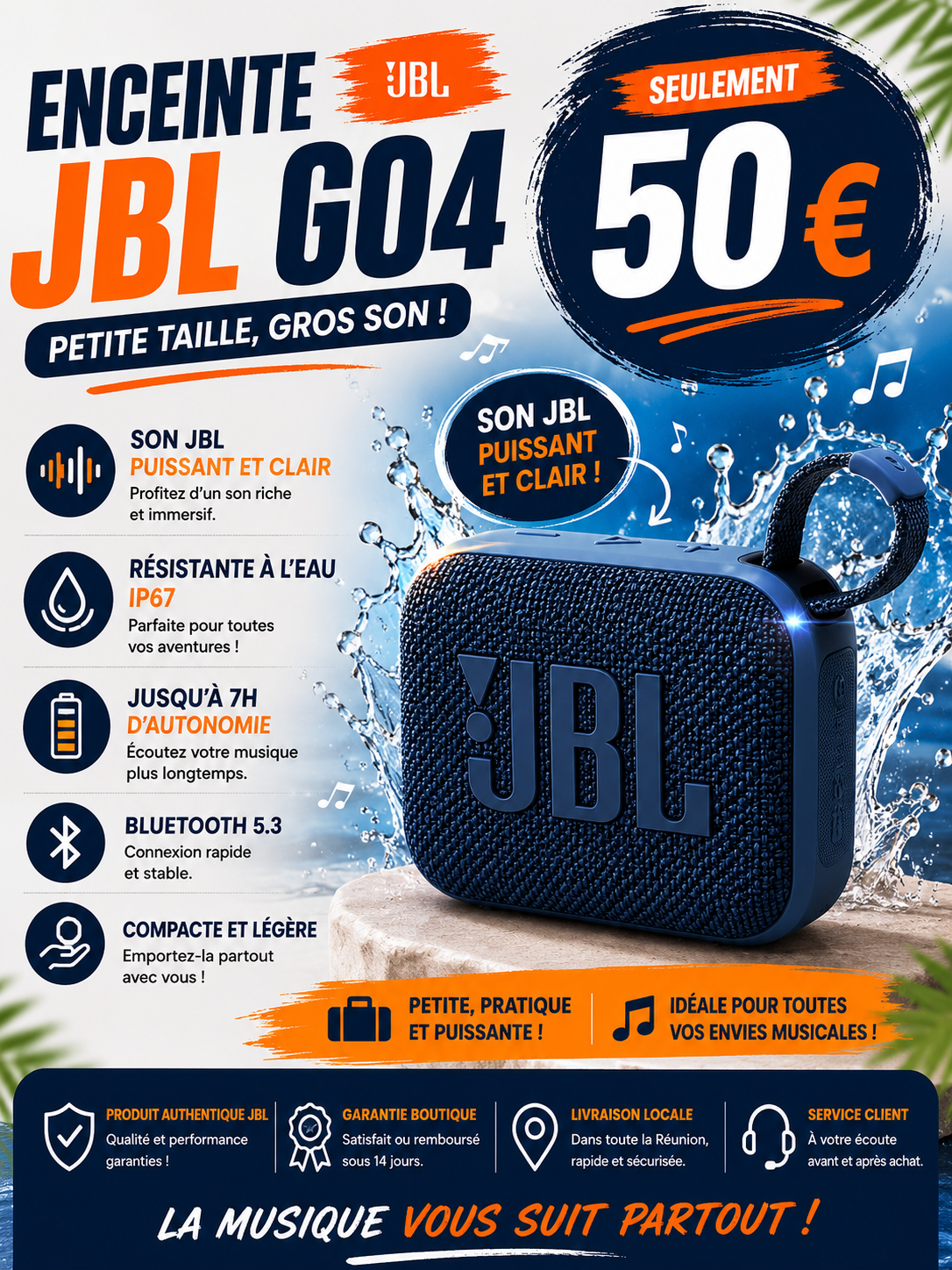 Enceinte JBL GO4