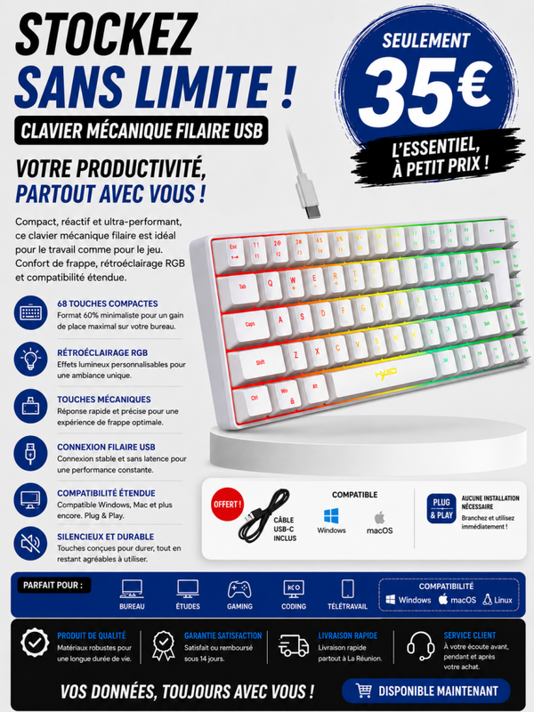 Clavier RGB