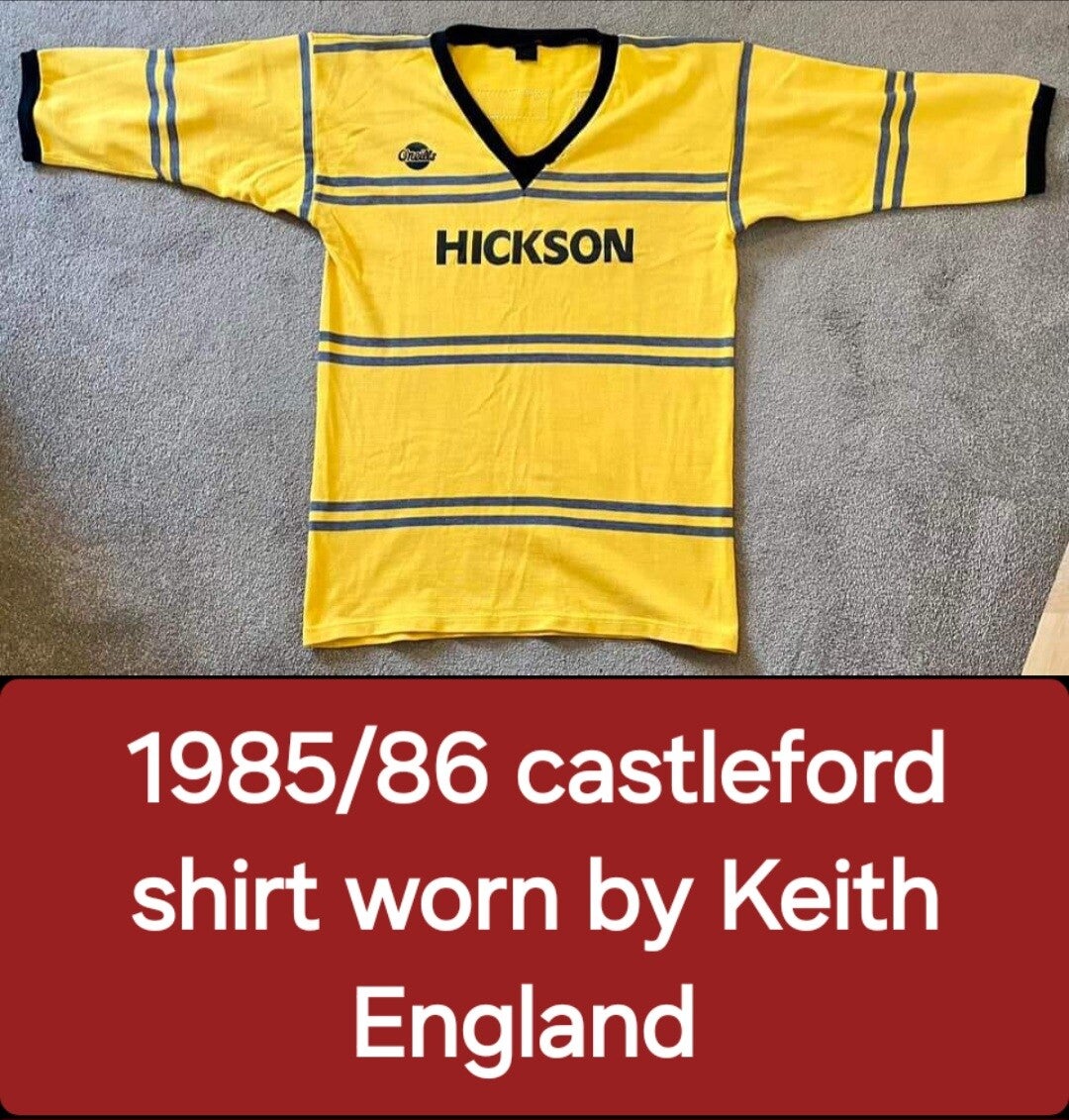 Game Worn Castleford shirt 1980's