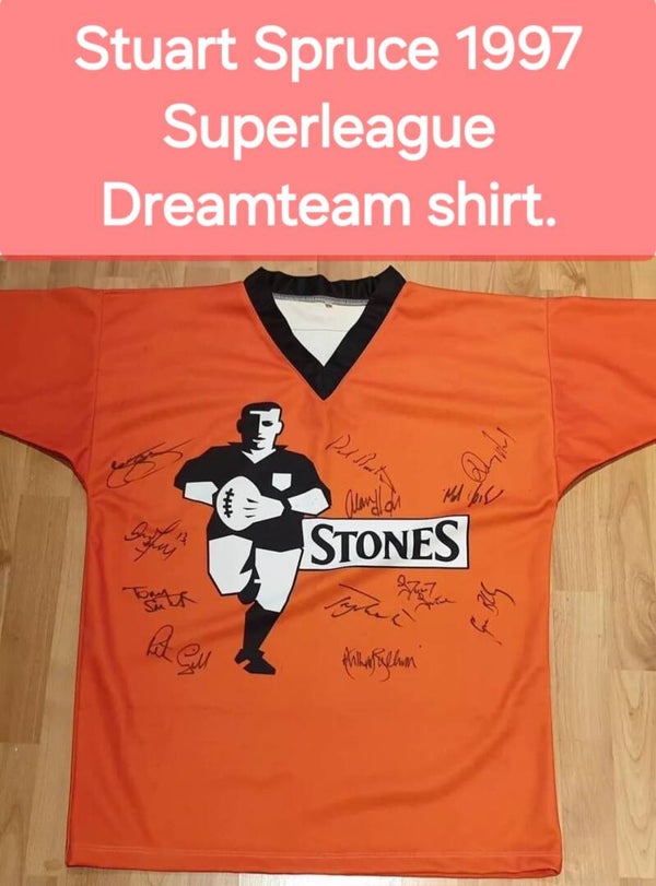 Stuart Spruce 1997 dreamteam shirt
