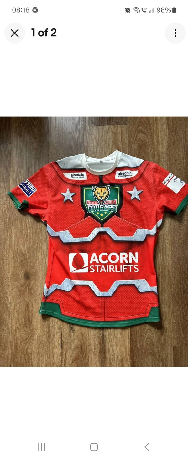 Game Worn keighley shirt
