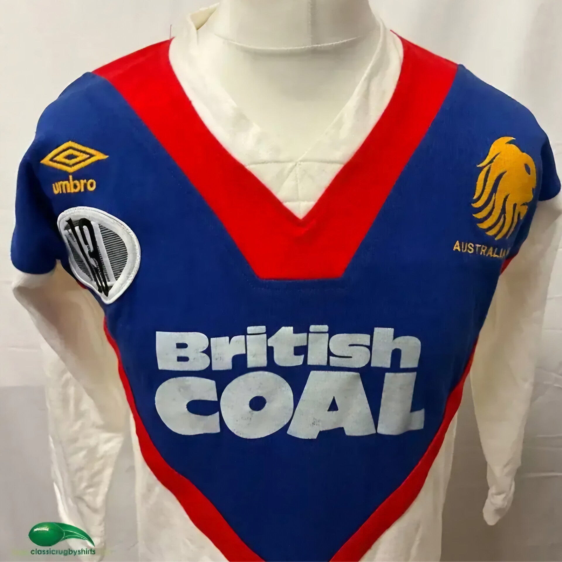 Great britain 1990 Australia tour spare player shirt