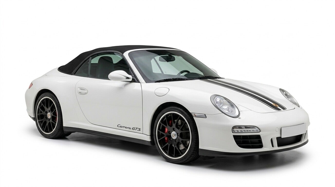 Porsche 911 Carrera GTS Cabriolet 997 Bianca
