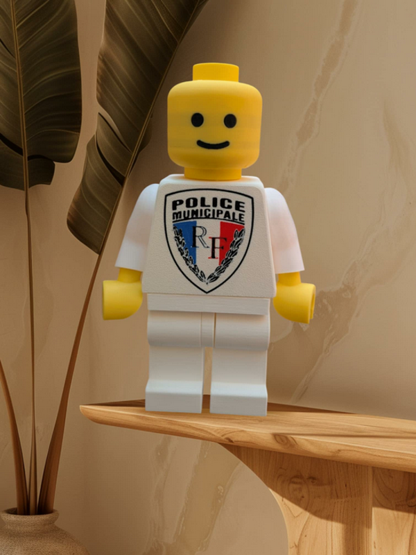 Brick personnalisable -20cm de haut - Bras et jambes articulés. Fan Art