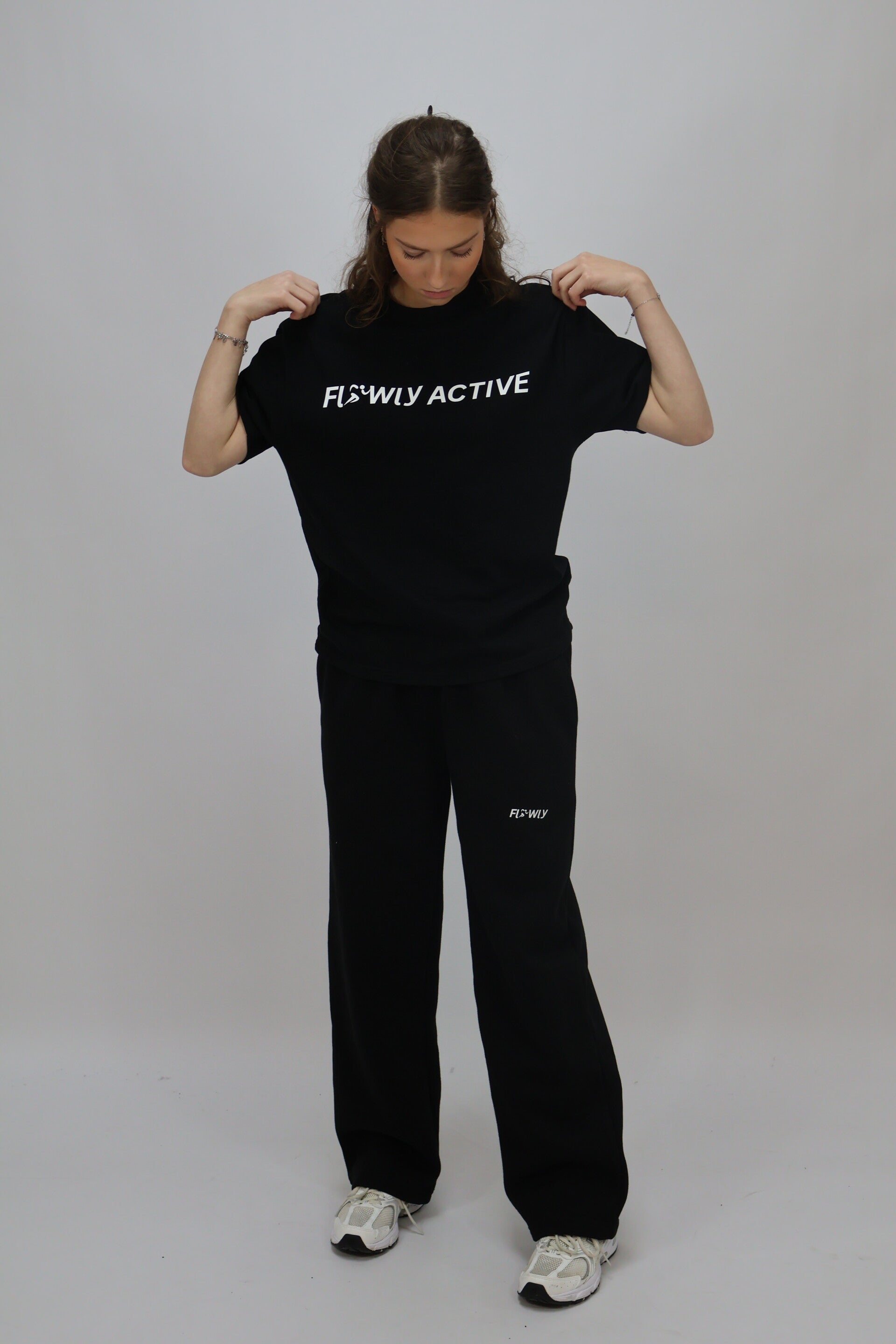 Flowly shirt - Zwart