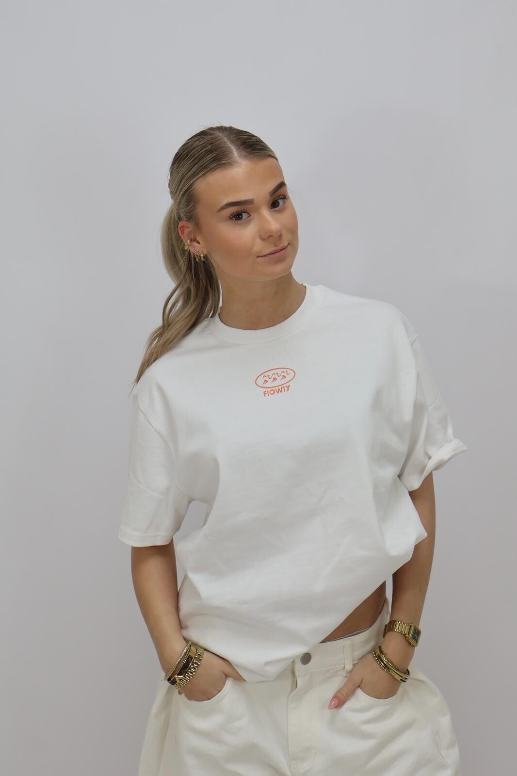 Flowly minimal shirt - Wit