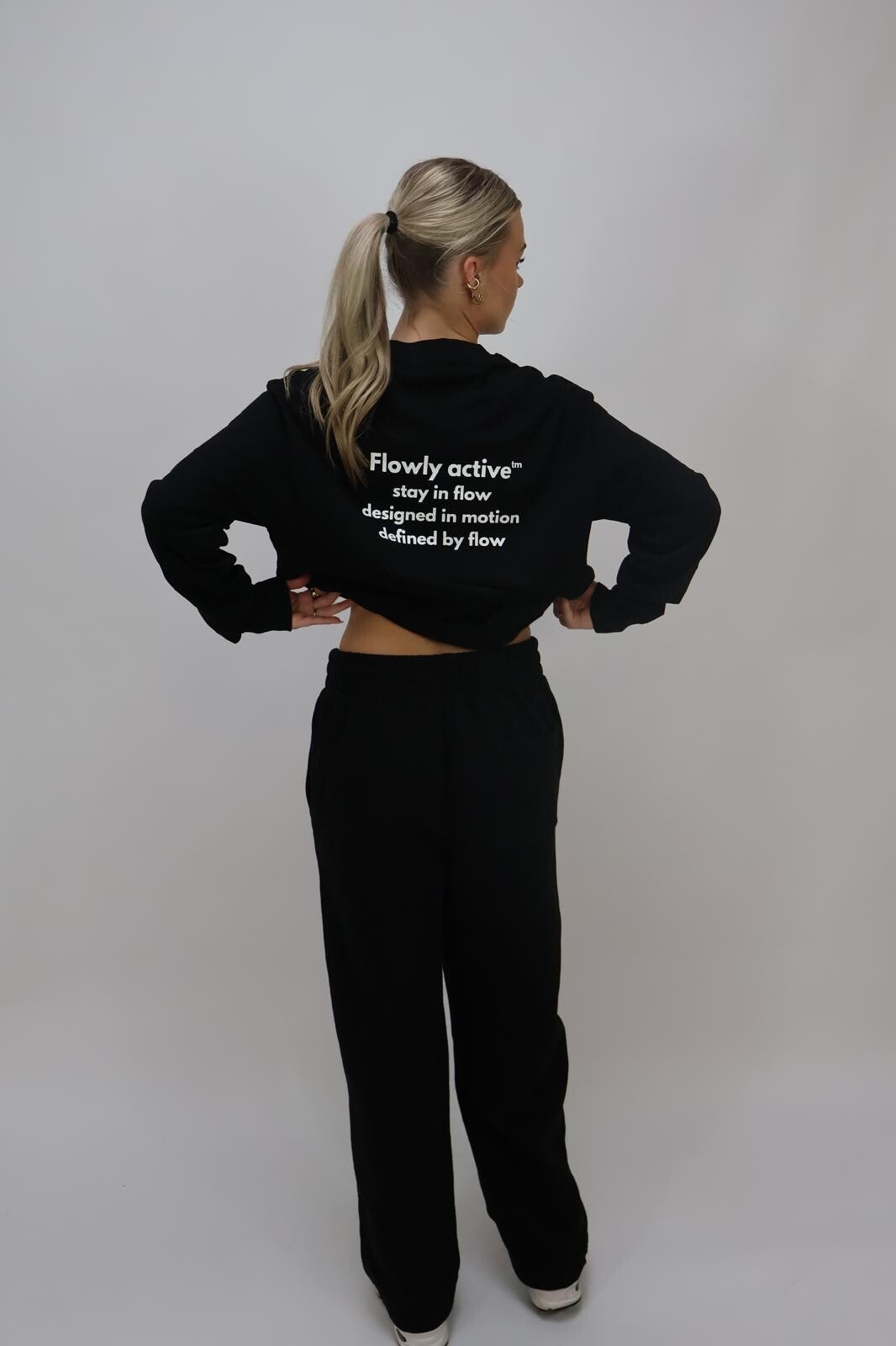 Stay in flow longsleeve - zwart