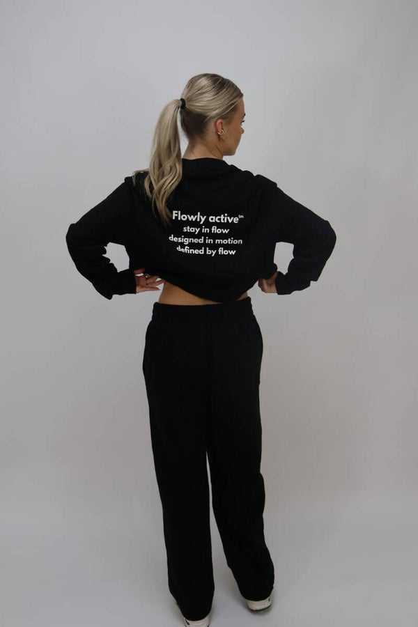 Stay in flow longsleeve - zwart