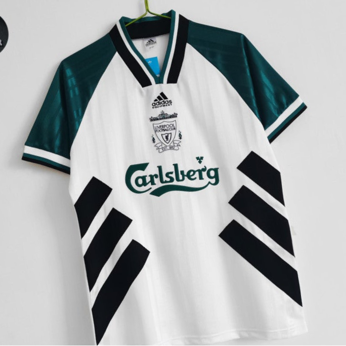 Liverpool Away Retro Jersey 93/95 Sleeve/ No Sleeve