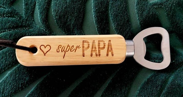Flessenopener "Super PAPA"