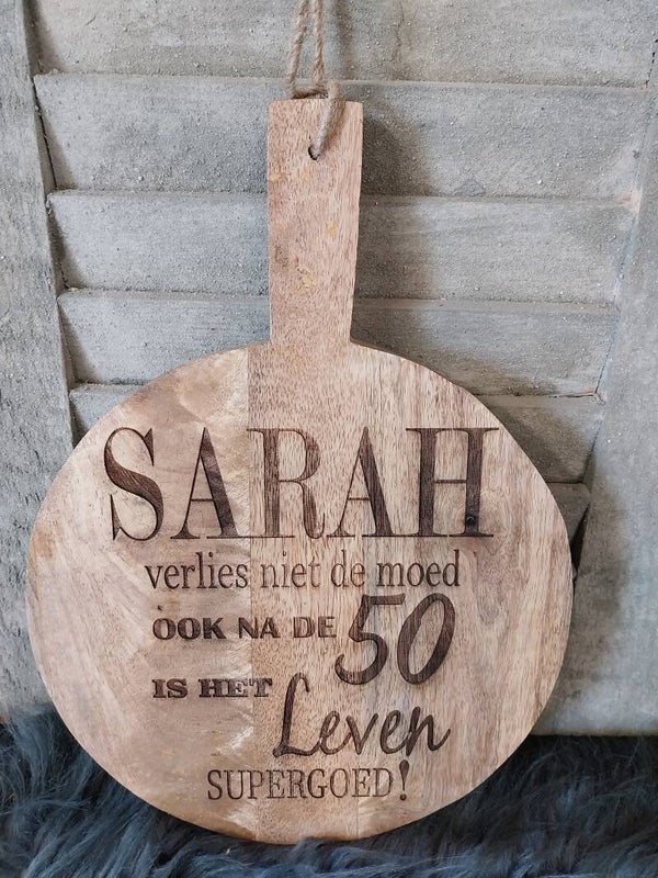 Borrelplank "SARAH" 25 cm