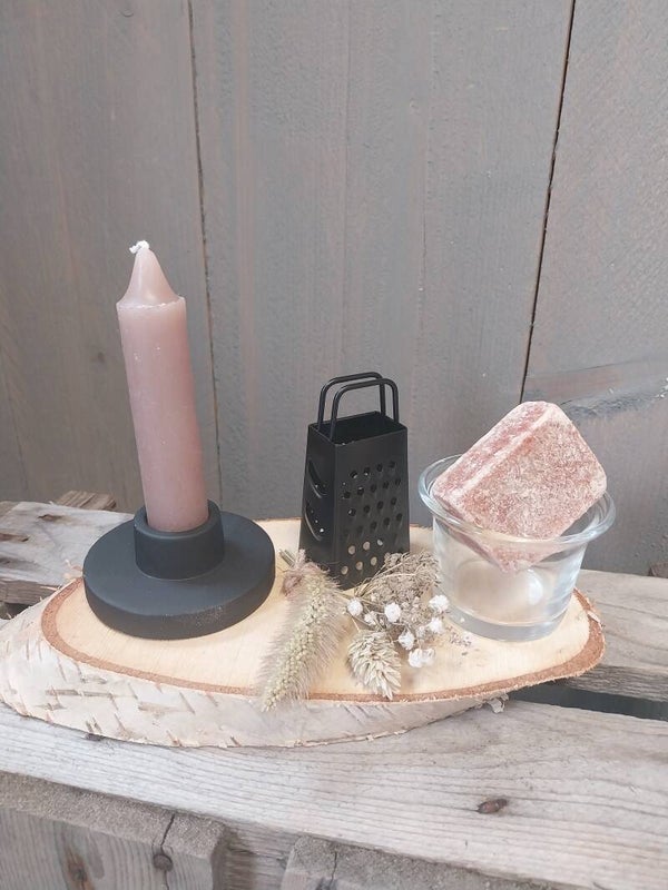 Moederdagset zwart/taupe