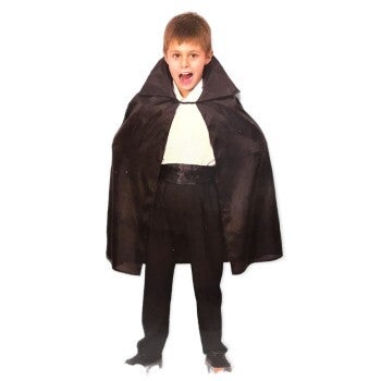 Costume completo vampiro con mantello - Tg. M - cm. 120-130