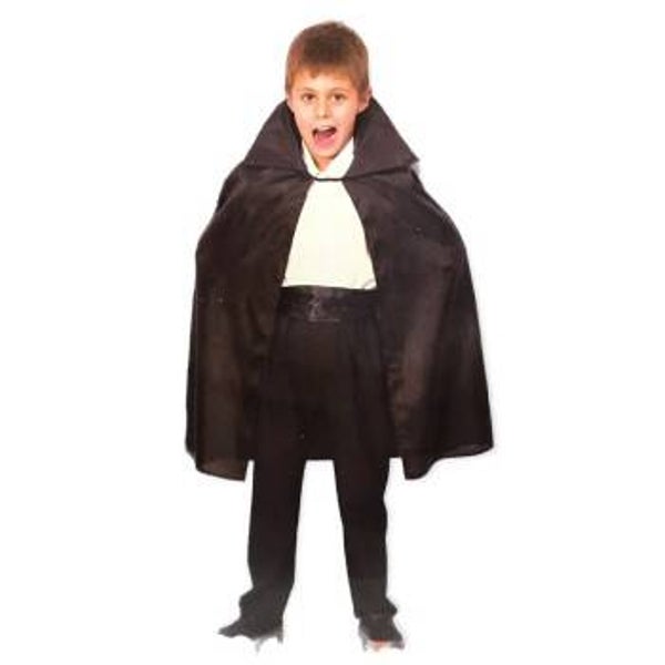 Costume completo vampiro con mantello - Tg. M - cm. 120-130