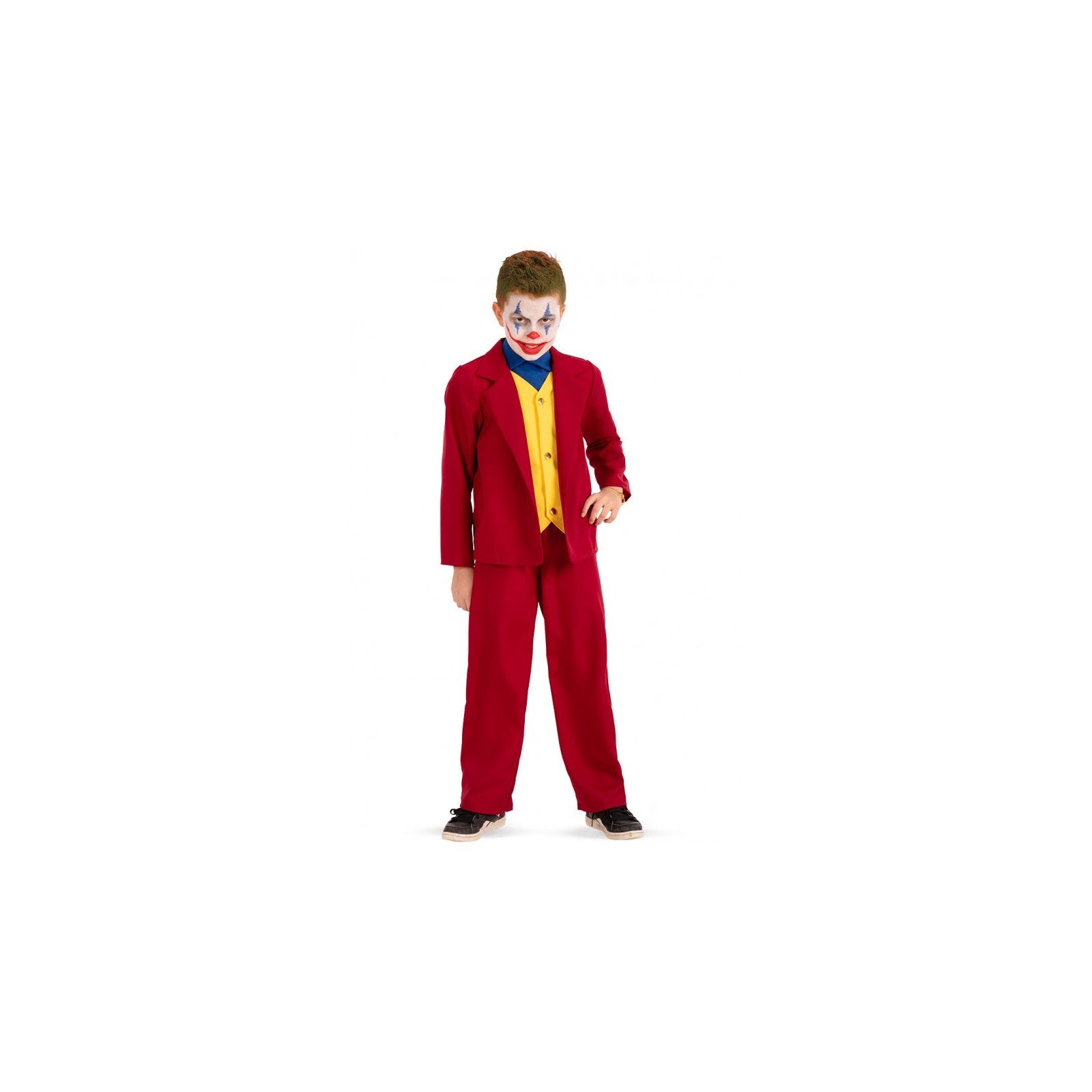 Costume crazy clown Tg. vii
