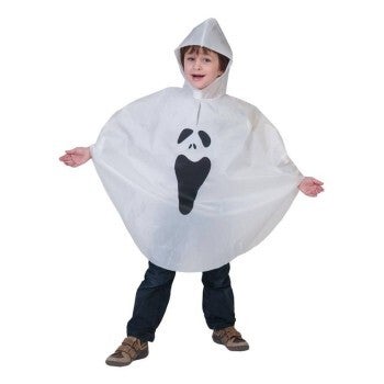 Costume poncho fantasma - Taglia unica