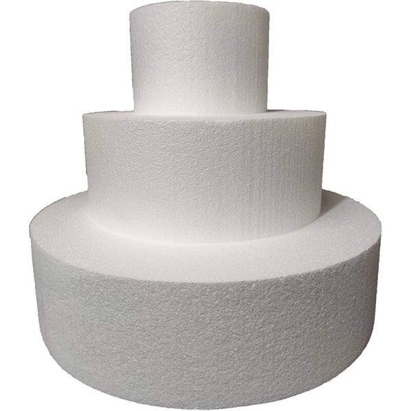 KIT OFFERTA 3 BASI PER TORTA 35-25-15 CM H 10