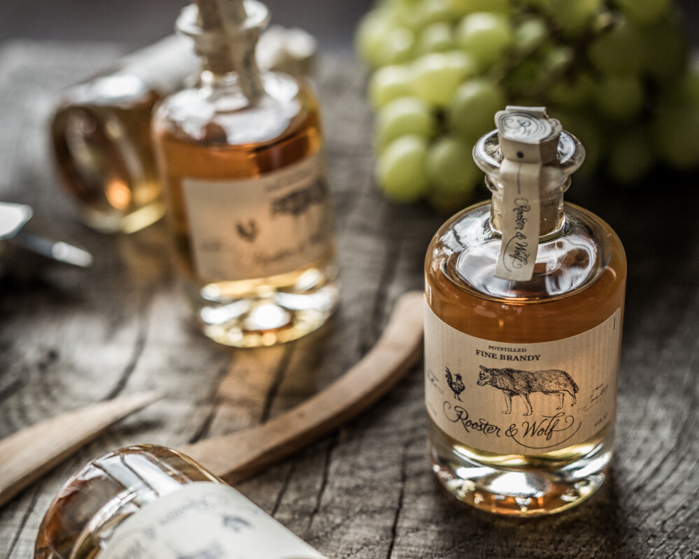 Rooster & Wolf - Miniature