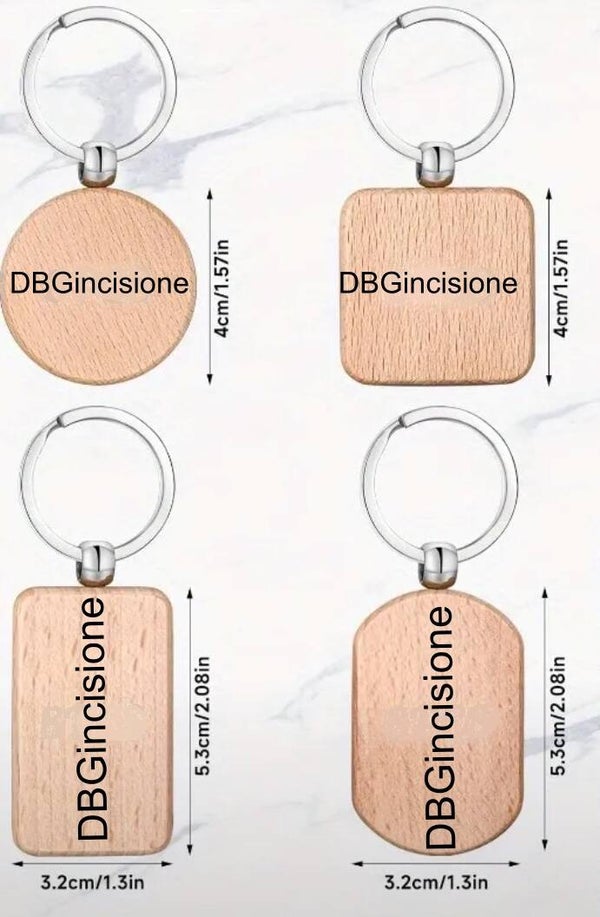 Portachiavi in Legno
