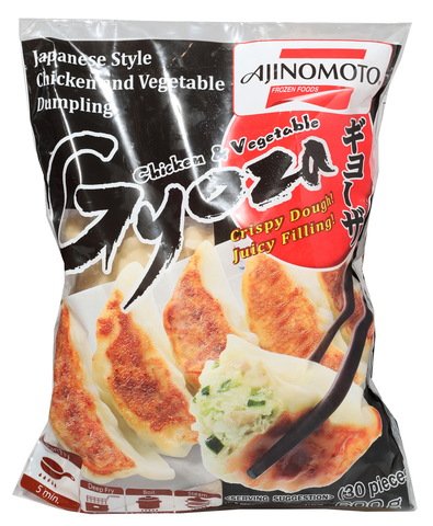 GYOZA POULET LEGUME 600G 鸡肉蔬菜饺子
